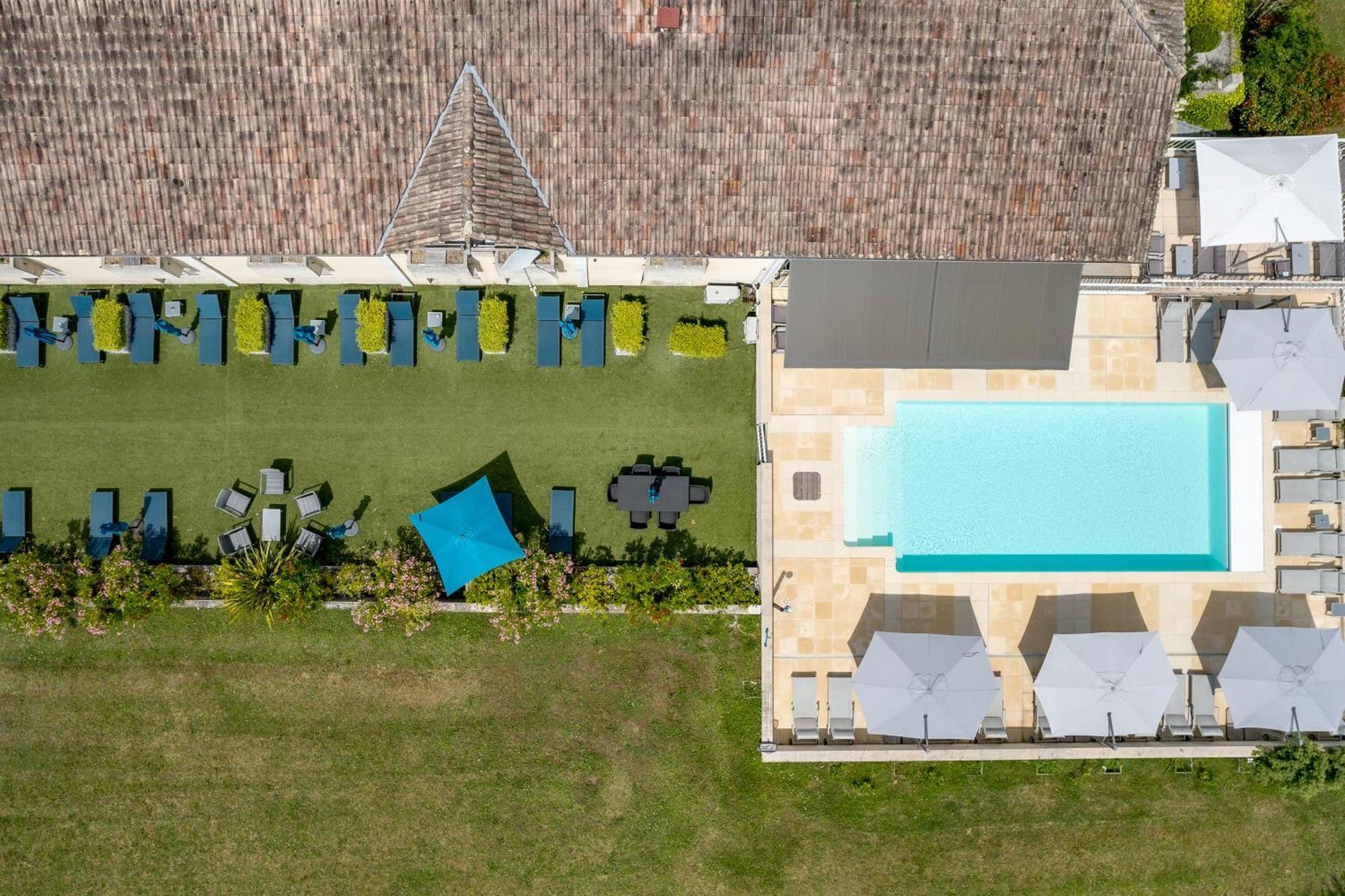 Pey La Tour - Logis Hotels & Restaurant Salleboeuf Exterior foto